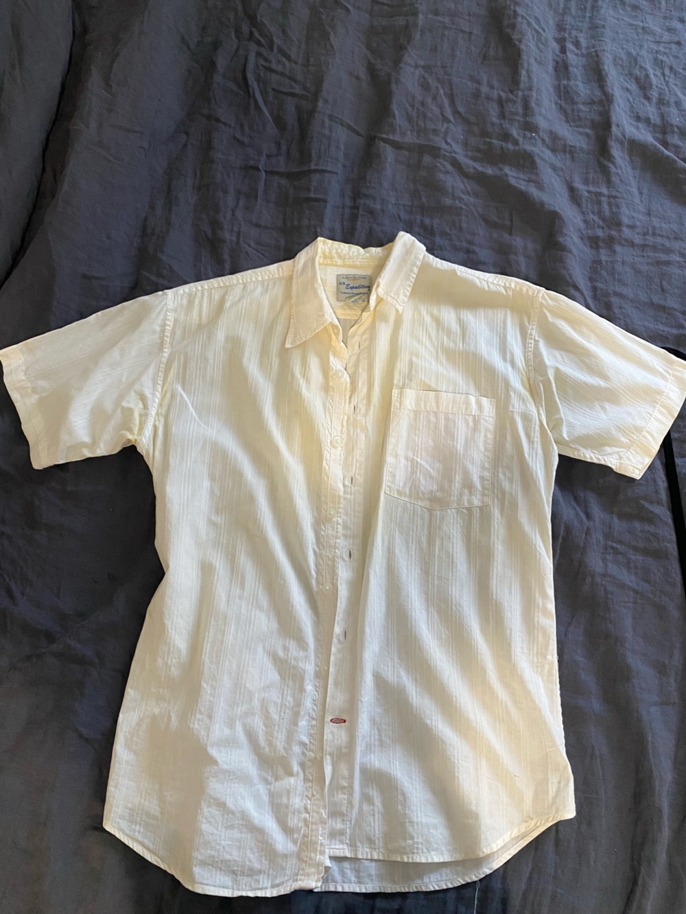 Vintage Men’s Short Sleeve Button Down